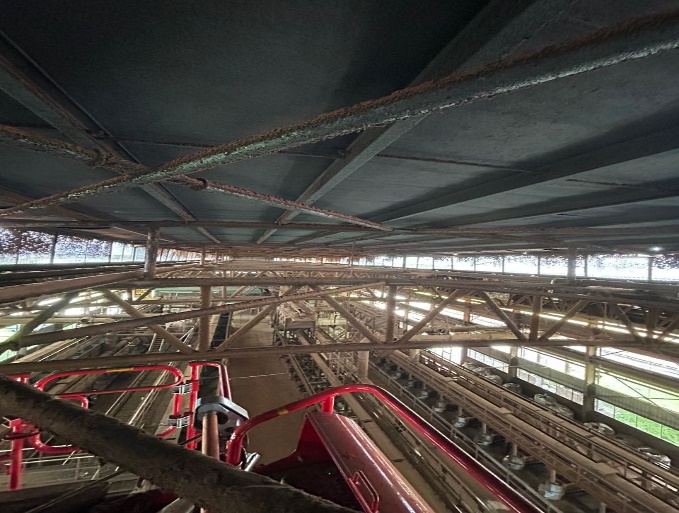 Industrial construction site
